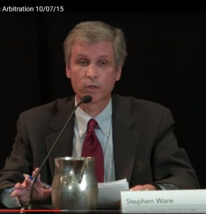 Stephen Ware KU Law arbitration Kansas professor