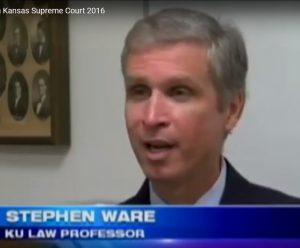 Steve Ware, Lawrence, Kansas, judicial selection, KU Law